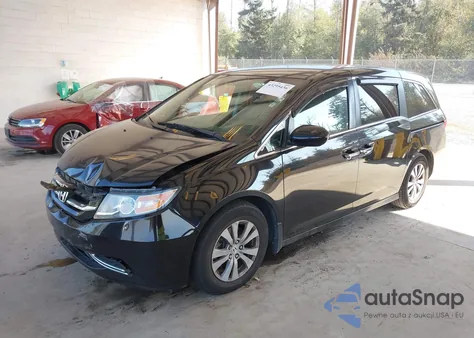2014 Honda Odyssey Ex from USA, damaged, VIN 5FNRL5H49EB510116
